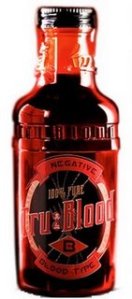 tru blood bottle